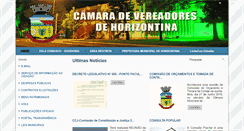 Desktop Screenshot of horizontina.com
